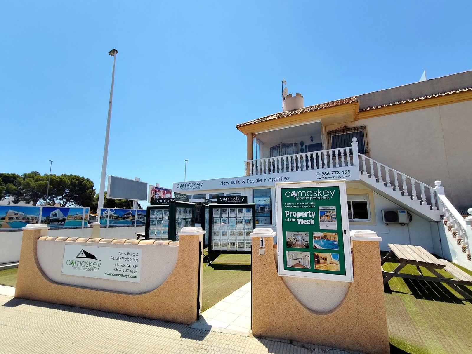 The Comaskey office in La Zenia, Orihuela Costa